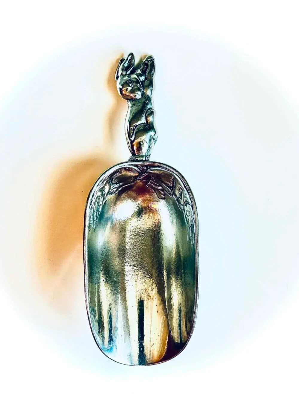 ARTHUR COURT DESIGNS 2006 Collectible Bunny Rabbit Ice Scoop Bar\Serveware